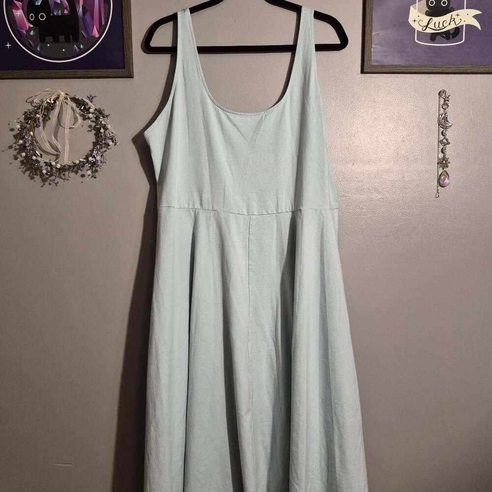 Light Blue Tank Dress